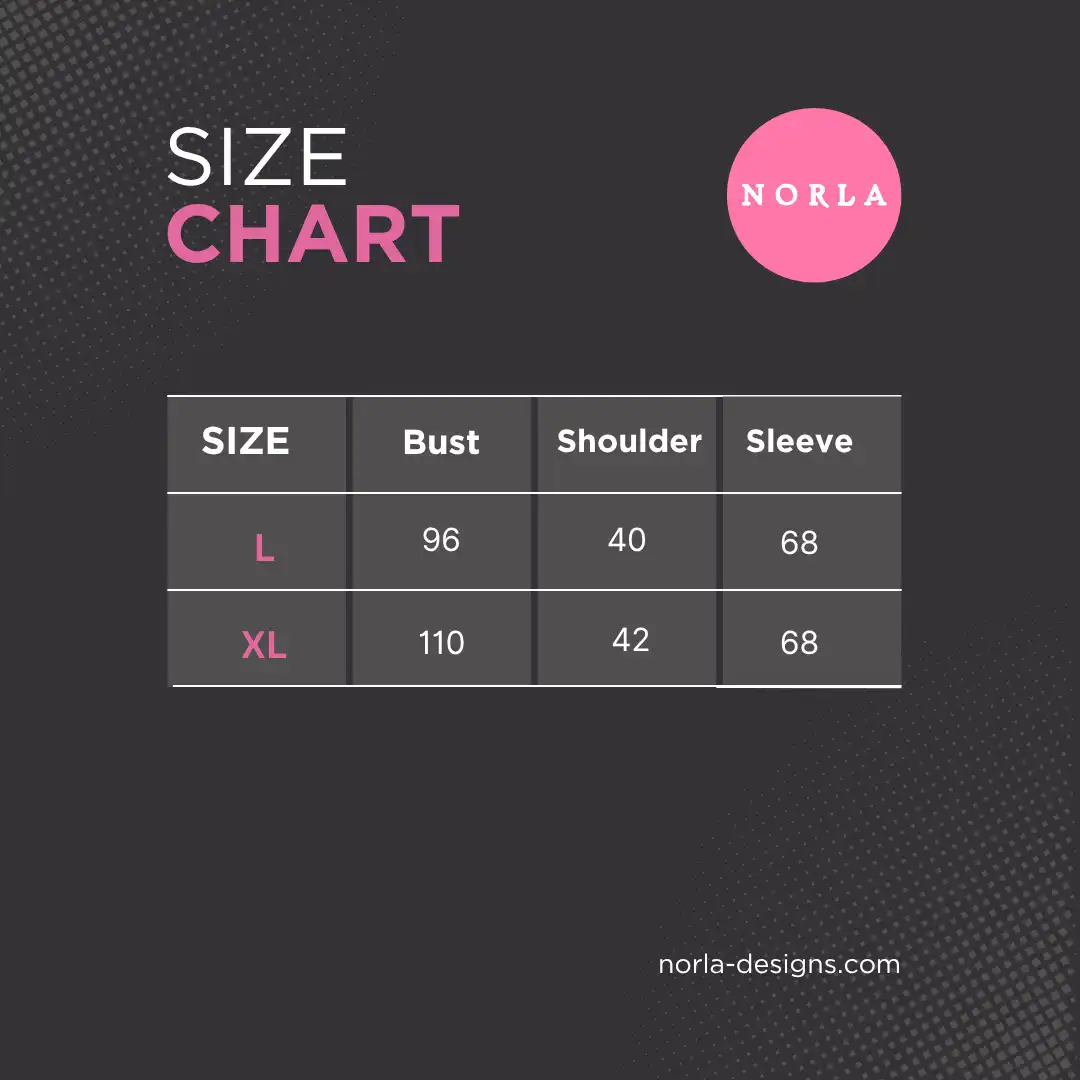 Black and Pink Minimalist Size Chart Instagram Post (1)