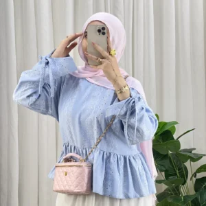 Bahga Blouse(baby blue)