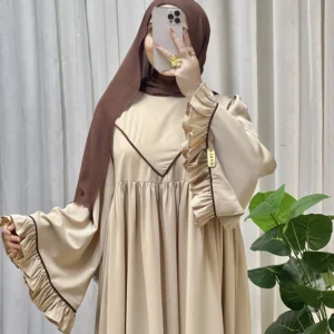 Rafif Dress (beige)