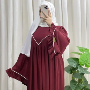 Rafif Dress(maroon)