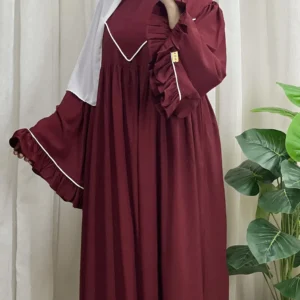 Rafif Dress(maroon)