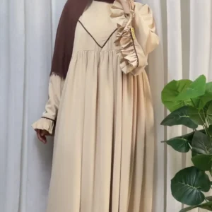 Rafif Dress (beige)