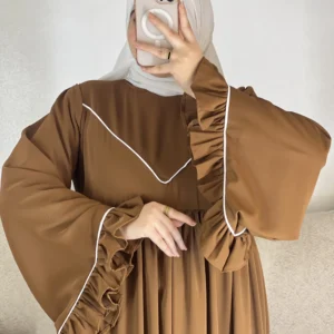 Rafif Dress (brown)